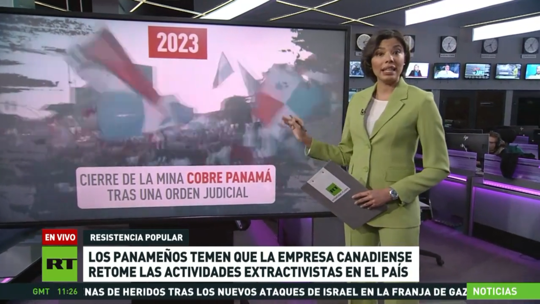 Malestar en Panamá por temor a que se retome la extracción de cobre en una mina cerrada