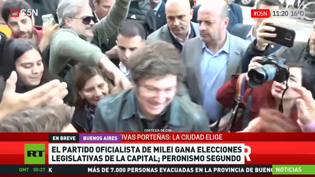 El partido de Milei gana las elecciones en la capital argentina; el peronismo salió segundo