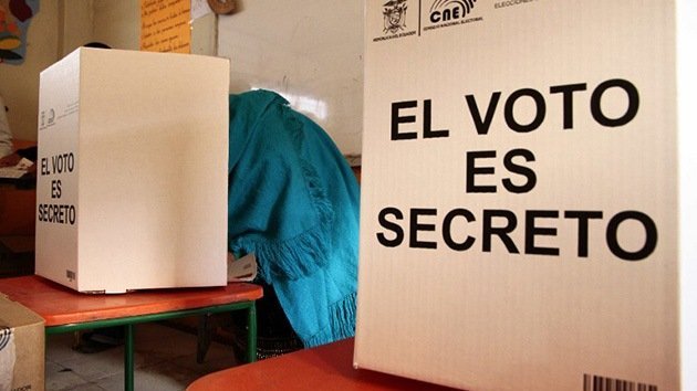 Más de 11 millones de ecuatorianos eligen presidente