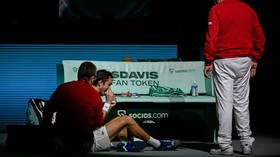 WATCH: Bloodied Medvedev has perfect response to crowd boos as Russia reach Davis Cup final