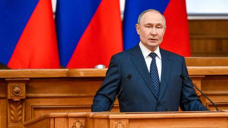 Russian President Vladimir Putin.