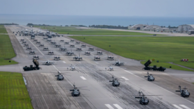Blast rocks largest US air base in Asia-Pacific – media