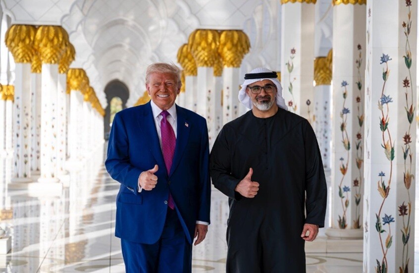 تفاعل كبير على السوشيال ميديا مع رد ولي عهد أبوظبي على ترامب (فيديو)