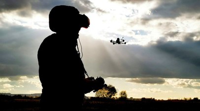 Пилот FPV-дрона