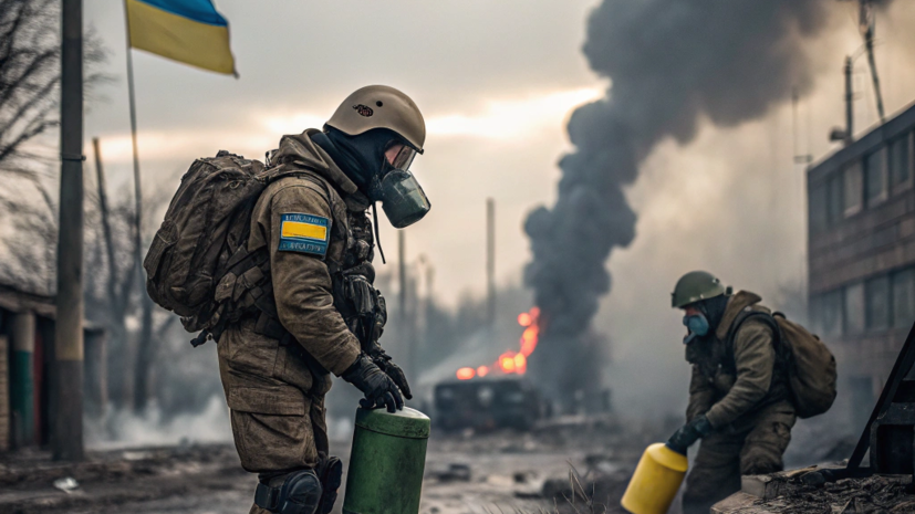 Боец Вайс: украинские военные применили самодельное химоружие в ДНР